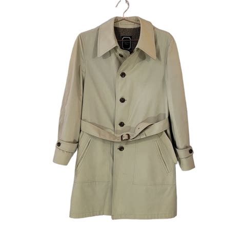 tailored by gleneagles christian dior|Christian Dior Tailored By Gleneagles Trench Coat Sz 42L.